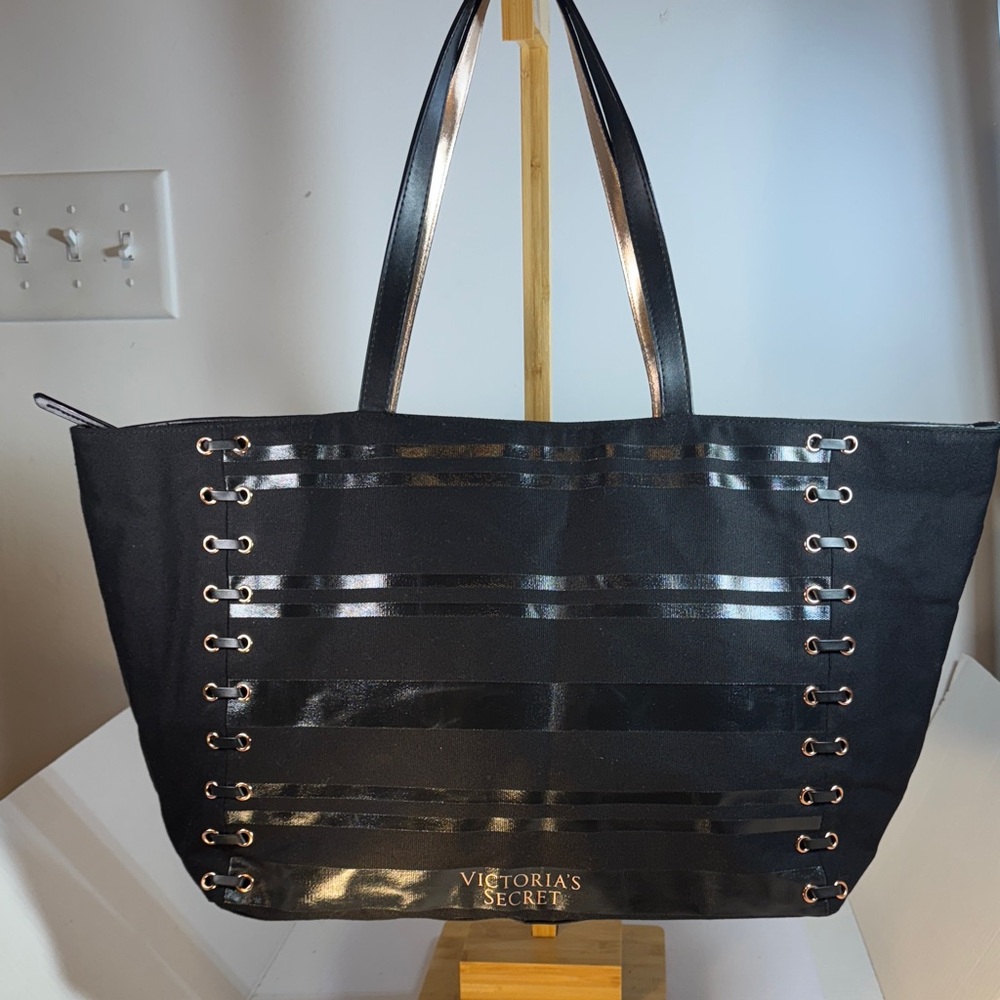 Victoria's Secret Lace Up Corset Weekend Tote Bag